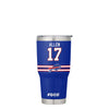 Buffalo Bills NFL Josh Allen Team Logo 30 oz Player Tumbler