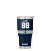 Dallas Cowboys NFL CeeDee Lamb Team Logo 30 oz Player Tumbler