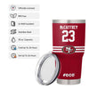 San Francisco 49ers NFL Christian McCaffrey Team Logo 30 oz Player Tumbler