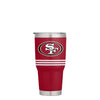 San Francisco 49ers NFL Christian McCaffrey Team Logo 30 oz Player Tumbler