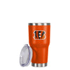 Cincinnati Bengals NFL Orange Team Logo 30 oz Tumbler