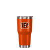 Cincinnati Bengals NFL Orange Team Logo 30 oz Tumbler