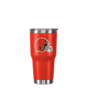 Cleveland Browns NFL Orange Team Logo 30 oz Tumbler