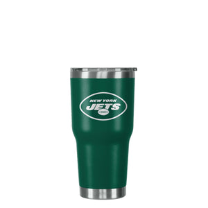 New York Jets NFL Green Team Logo 30 oz Tumbler