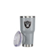 Las Vegas Raiders NFL Gray Team Logo 30 oz Tumbler