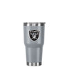 Las Vegas Raiders NFL Gray Team Logo 30 oz Tumbler