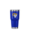 Los Angeles Rams NFL Blue Team Logo 30 oz Tumbler