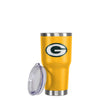 Green Bay Packers NFL Yellow Team Logo 30 oz Tumbler