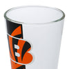 Cincinnati Bengals NFL Team Stripe Pint Glass