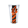 Cincinnati Bengals NFL Team Stripe Pint Glass