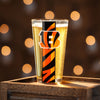 Cincinnati Bengals NFL Team Stripe Pint Glass