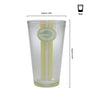 Green Bay Packers NFL Team Stripe Pint Glass