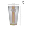 Kansas City Chiefs NFL Team Stripe Pint Glass