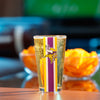 Minnesota Vikings NFL Team Stripe Pint Glass