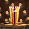 New York Giants NFL Team Stripe Pint Glass