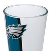 Philadelphia Eagles NFL Team Stripe Pint Glass