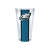 Philadelphia Eagles NFL Team Stripe Pint Glass