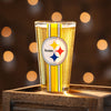 Pittsburgh Steelers NFL Team Stripe Pint Glass