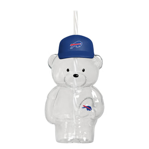 Buffalo Bills NFL Glass Bear Tumbler (PREORDER - SHIPS LATE JUNE)