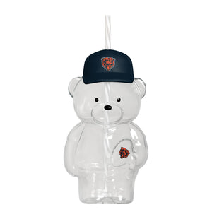 Chicago Bears Glass Bear Tumbler (PREORDER - SHIPS LATE JUNE)