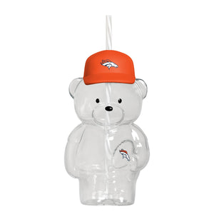 Denver Broncos NFL Glass Bear Tumbler (PREORDER - SHIPS LATE JUNE)