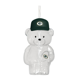 Green Bay Packers NFL Glass Bear Tumbler (PREORDER - SHIPS LATE JUNE)
