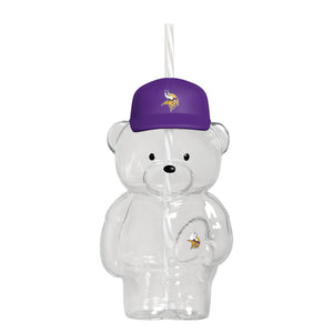 Minnesota Vikings NFL Glass Bear Tumbler