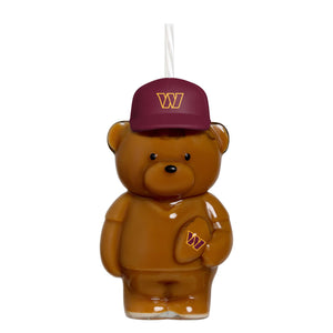 Washington Commanders NFL Glass Bear Tumbler (PREORDER - SHIPS LATE JUNE)