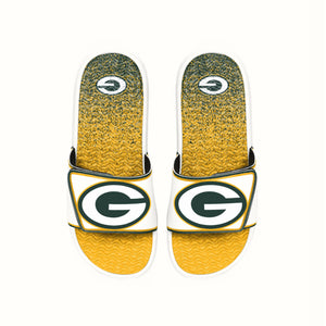 Green Bay Packers NFL Primary Logo Gradient Gel Slide