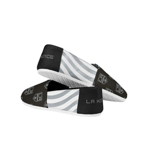 Los Angeles Kings NHL Womens Stripe Canvas Shoes