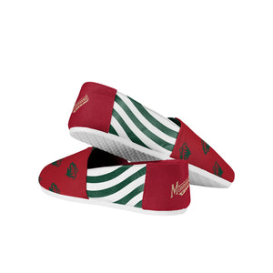 Minnesota Wild NHL Womens Stripe Canvas Shoes