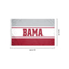 Alabama Crimson Tide NCAA Horizontal Flag