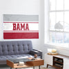 Alabama Crimson Tide NCAA Horizontal Flag