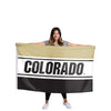 Colorado Buffaloes NCAA Horizontal Flag