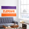 Clemson Tigers NCAA Horizontal Flag