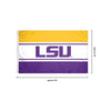 LSU Tigers NCAA Horizontal Flag