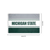 Michigan State Spartans NCAA Horizontal Flag