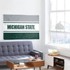 Michigan State Spartans NCAA Horizontal Flag