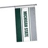 Michigan State Spartans NCAA Horizontal Flag