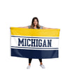 Michigan Wolverines NCAA Horizontal Flag