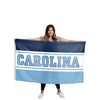 North Carolina Tar Heels NCAA Horizontal Flag