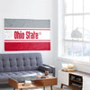 Ohio State Buckeyes NCAA Horizontal Flag