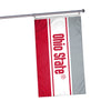 Ohio State Buckeyes NCAA Horizontal Flag