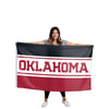 Oklahoma Sooners NCAA Horizontal Flag