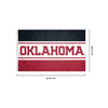 Oklahoma Sooners NCAA Horizontal Flag