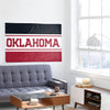 Oklahoma Sooners NCAA Horizontal Flag