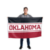 Oklahoma Sooners NCAA Horizontal Flag