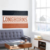 Texas Longhorns NCAA Horizontal Flag