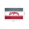 Washington State Cougars NCAA Horizontal Flag