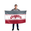 Washington State Cougars NCAA Horizontal Flag